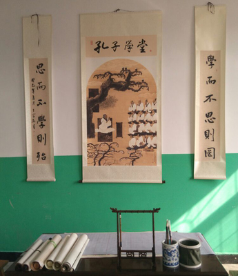 遼寧省遼陽(yáng)縣柳壕鎮(zhèn)九年一貫制學(xué)校建孔子學(xué)堂 以國(guó)學(xué)經(jīng)典滋養(yǎng)校園，讓書(shū)香浸潤(rùn)學(xué)子心靈